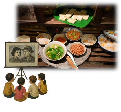 Ảnh toa BẾP – CHẠN - MÂM